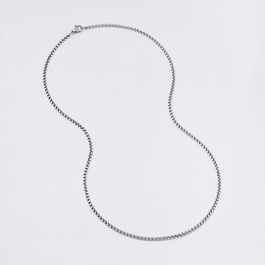 SSMC3359 - Steel 2-Pack 50cm x 2.5mm rounded box chain