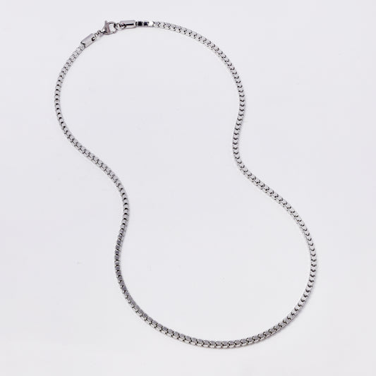 SSMC3360 -  Steel 55cm x 3mm square box chain