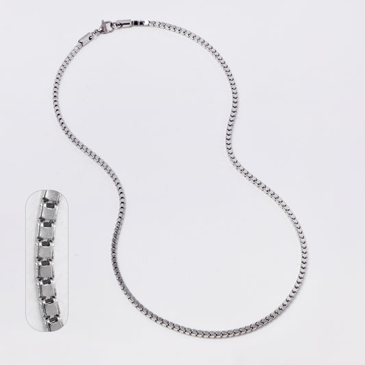 SSMC3360 -  Steel 55cm x 3mm square box chain