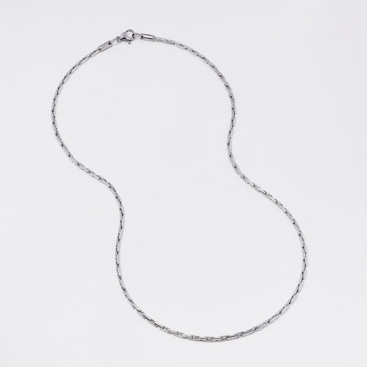 SSMC3371 - Steel 44.5cm x 2mm rectangular link chain