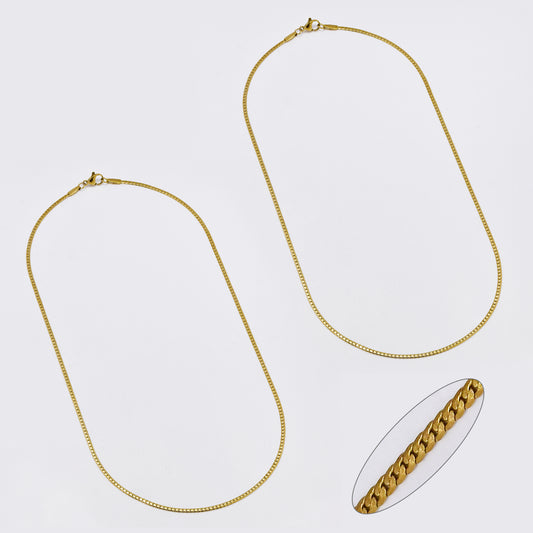 SSMC3397 - Steel 2-Pack 45cm x 2mm tigth curb chain