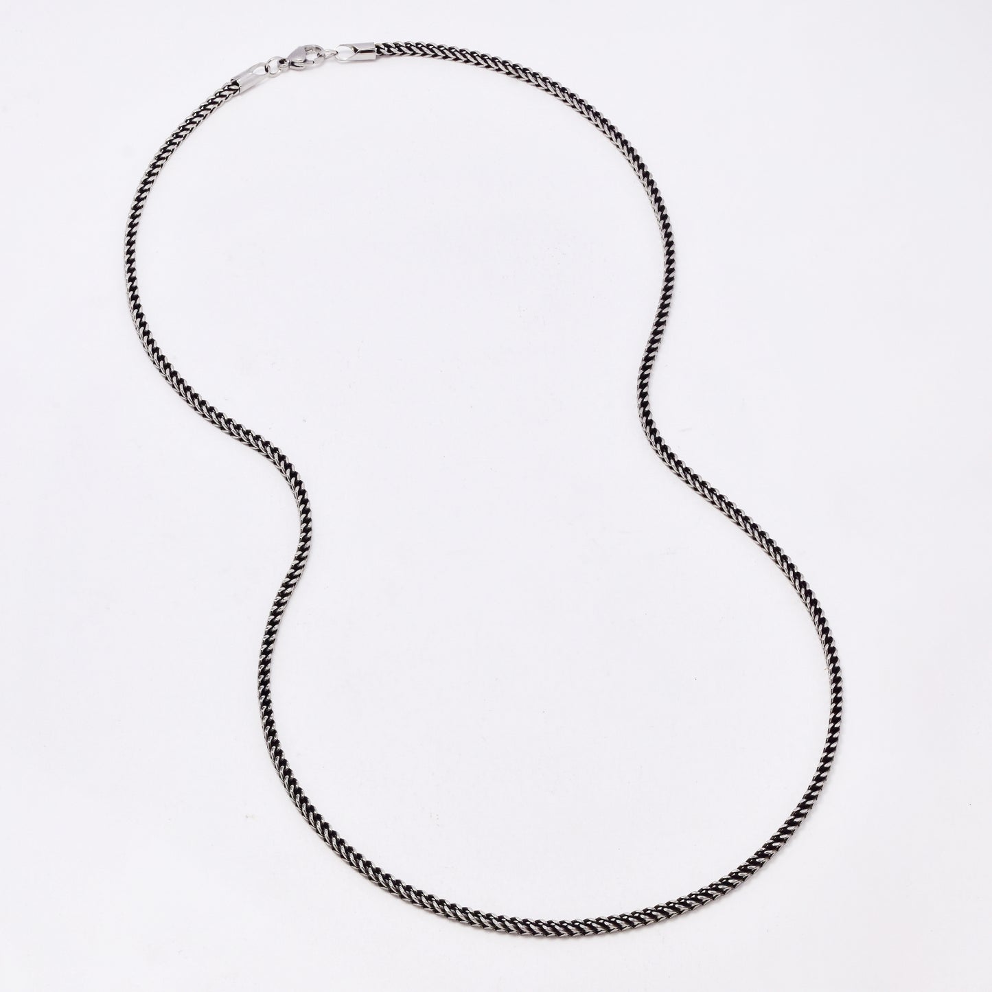 SSMC3404 - Steel 60cm x 2.5mm square boxed curb chain
