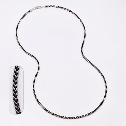 SSMC3404 - Steel 60cm x 2.5mm square boxed curb chain
