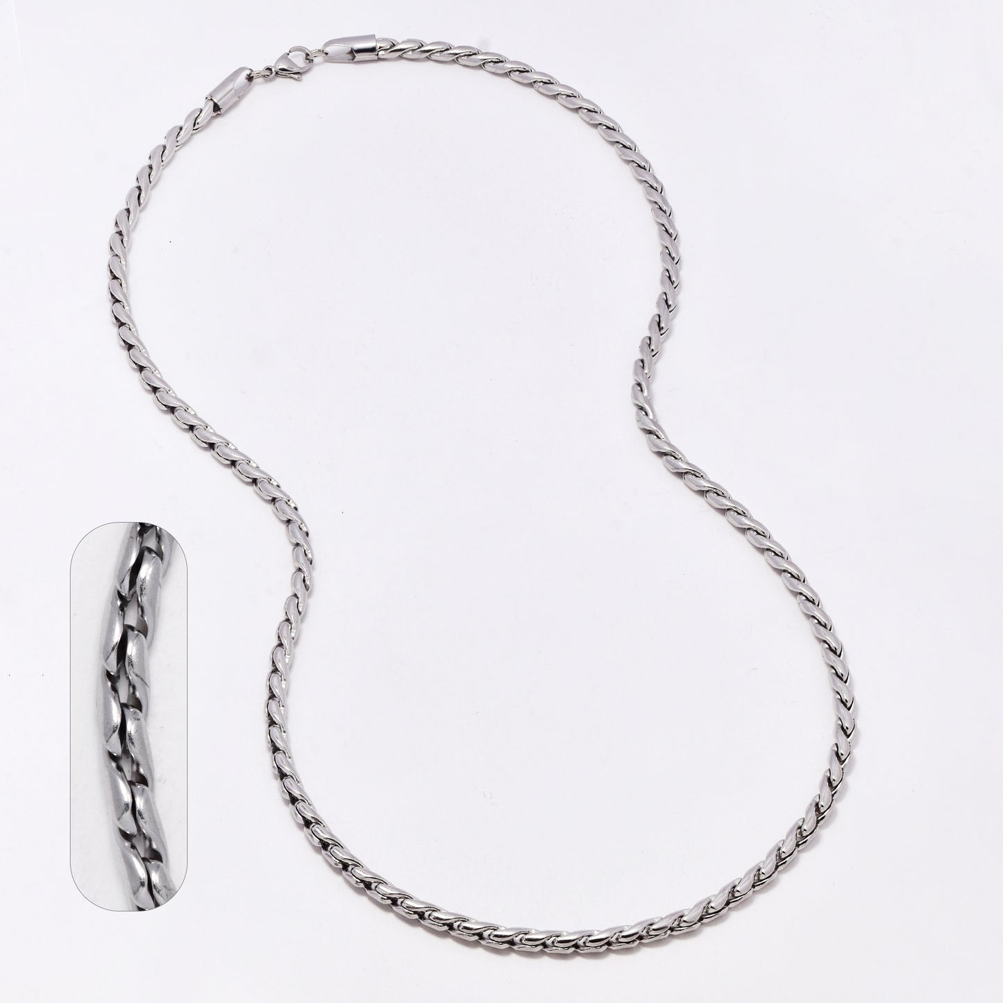 SSMC3406 - Steel 59.5cm x 4mm S-link chain