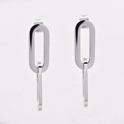 SSME3106 - Steel 33mm x 8mm oval drop stud