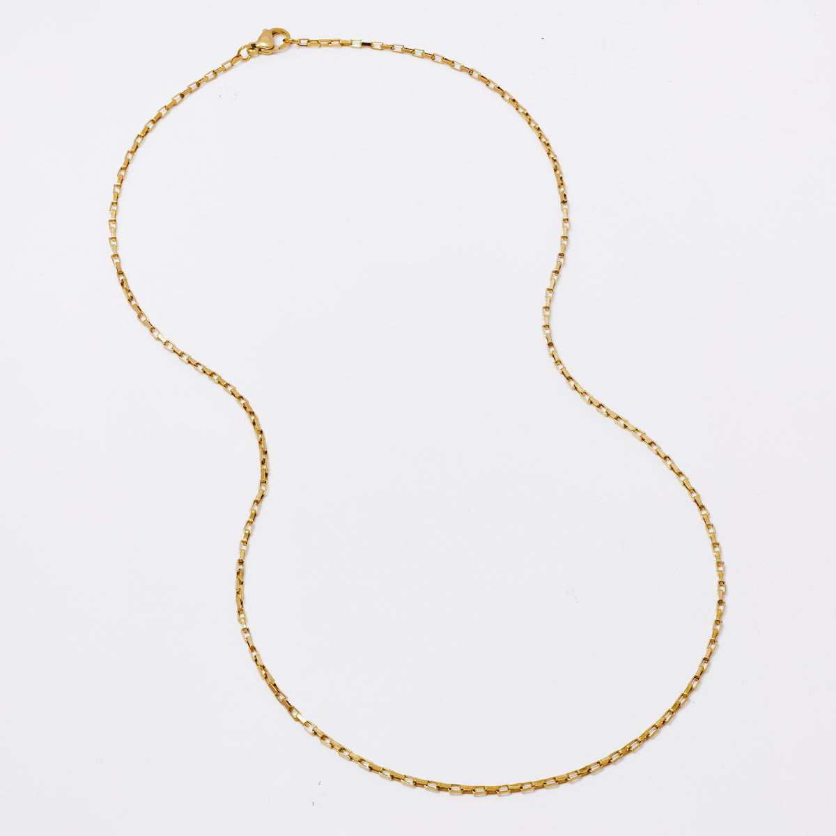 2 Pack Stainless steel box 1.5mm x 50cm chain
