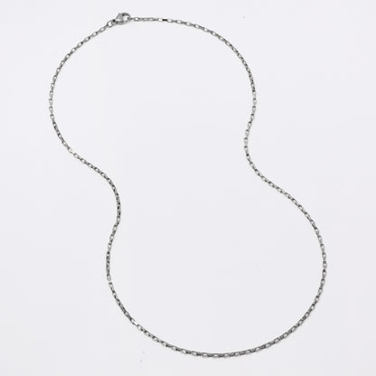 2 Pack Stainless steel box 1.5mm x 50cm chain