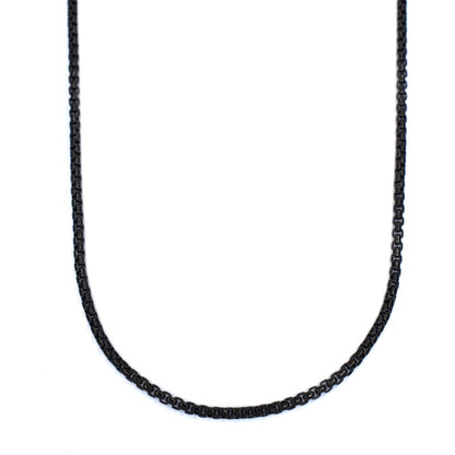 2 Pack stainless steel Rolo 2mm x 60cm chain - SSMN2850