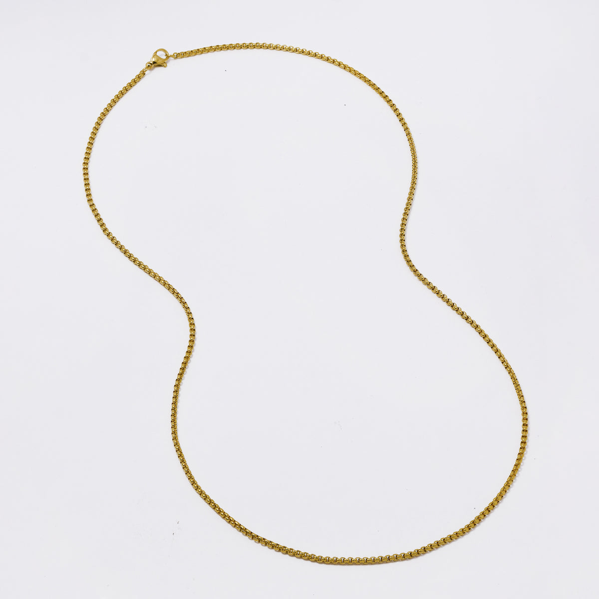 Buy 1 get 1 FREE - 2 Pack stainless steel Rolo 2mm x 60cm chain - SSMN2850