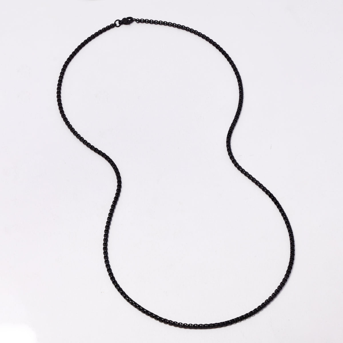 2 Pack stainless steel Rolo 3mm x 60cm chain - SSMN2851