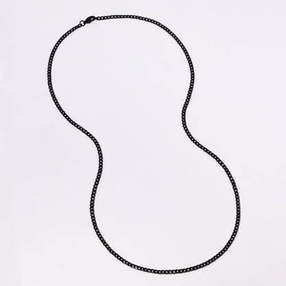 2 Pack stainless steel curb 3mm x 60cm chain - SSMN2852