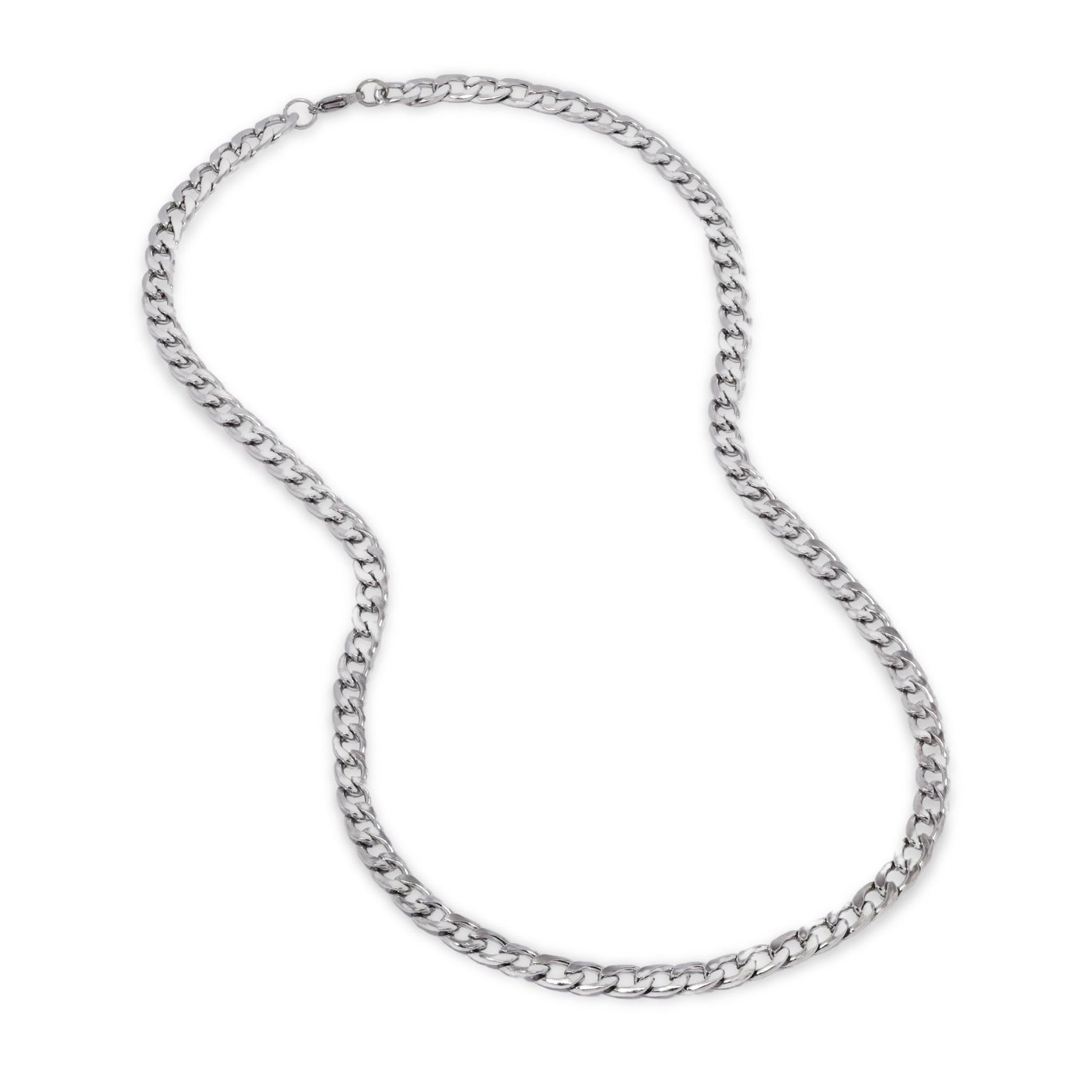 Buy 1 get 1 FREE - Stainless steel curb 7mm x 60cm chain - SSMN2855