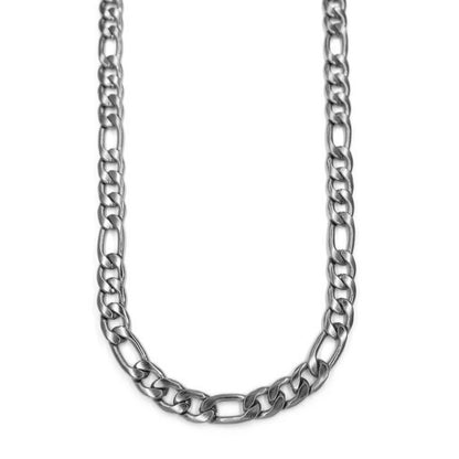 Stainless steel figaro 7mm x 60cm chain