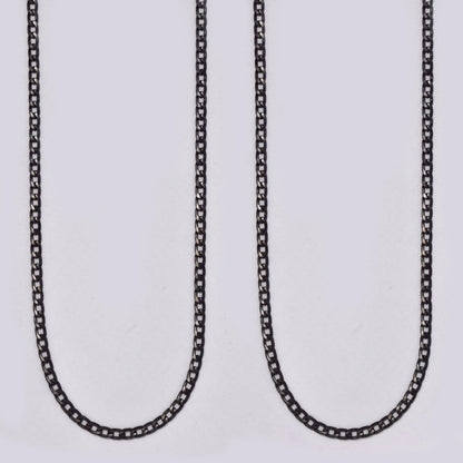 2 Pack stainless steel 3mm x 60cm open curb chain - SSMN2946