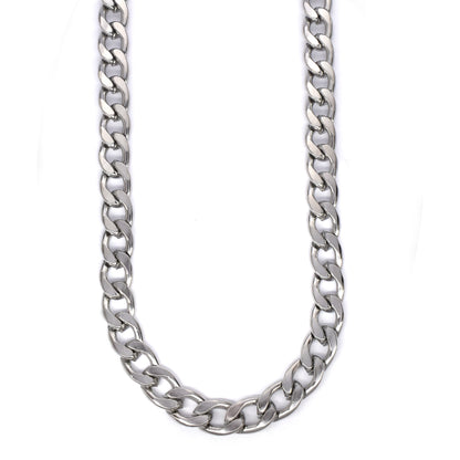 Buy 1 get 1 FREE - Stainless steel curb 9mm x 60cm chain - SSMN2948