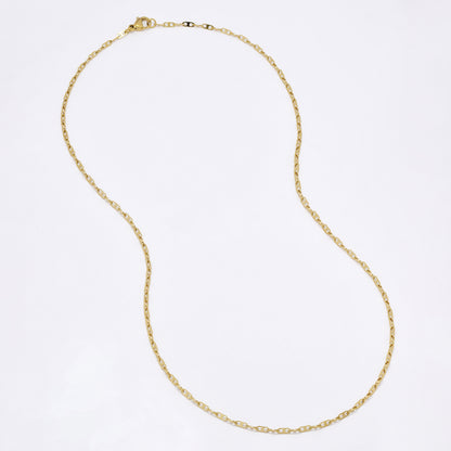 SSMN3044 - Steel 2 pack 50cm x 2mm small gucci link necklace