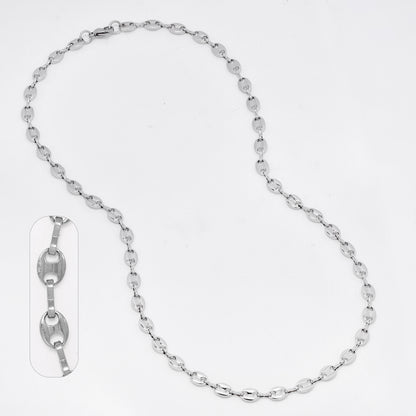 SSMN3105 - Steel 50cm x 5mm gucci link chain