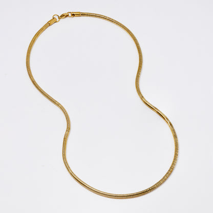 SSMN3367 - Steel 51cm x 3mm snake chain necklace