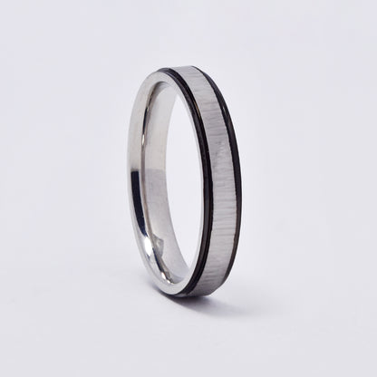 SSMR3091 - Steel 4mm brushed center band