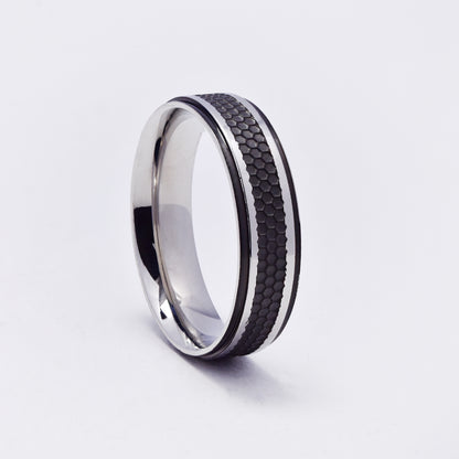 SSMR3394 - Steel 6mm dotted center band