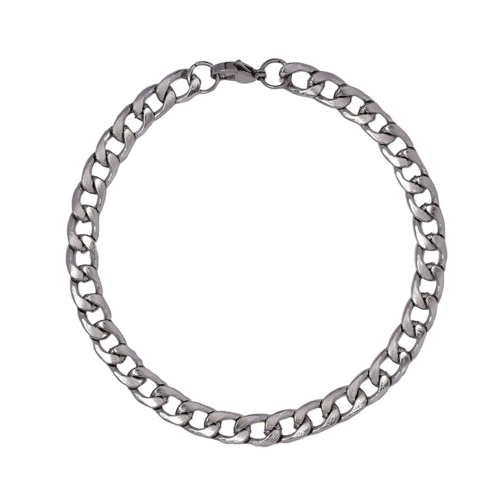 Stainless steel 22cm x 7mm curb chain bracelet - SSYB2138