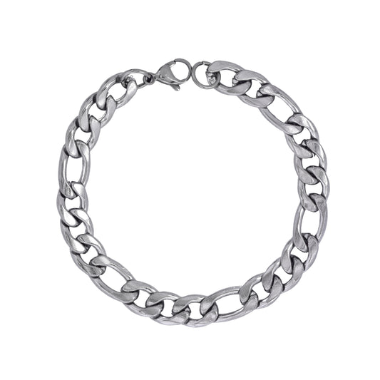 Stainless steel 9mm figaro bracelet - SSYB3716