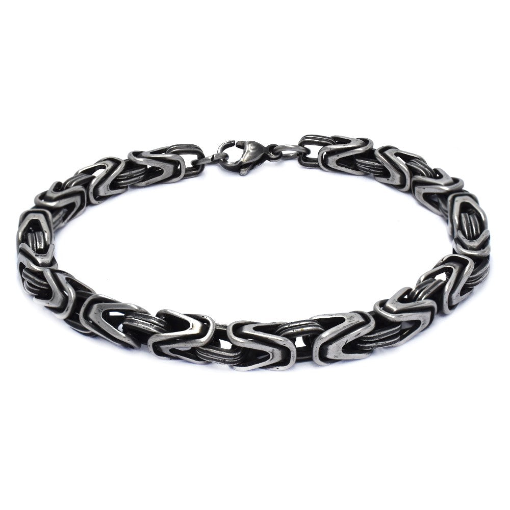 Stainless steel Bold Link Bracelet - SSYB4519