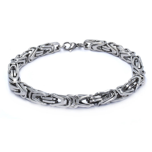 Stainless steel Bold Link Bracelet - SSYB4519