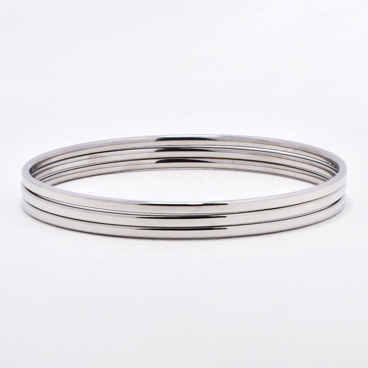 SSYB6017 - St Steel 70mm x 2.5mm 3 piece bangle set