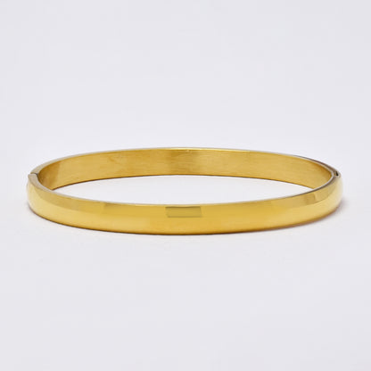 SSYB6269 - St Steel 64mm x 55mm x 6mm hinged bangle