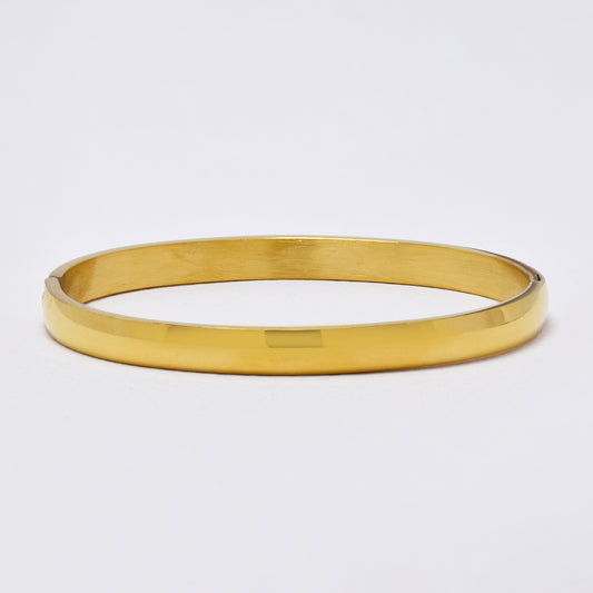 SSYB6269 - St Steel 64mm x 55mm x 6mm hinged bangle