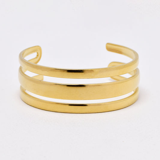 SSYB6422 - St Steel 59mm x 23mm cuff bangle