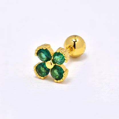 Steel flower piercing - 2 pack - SSYBJ5801