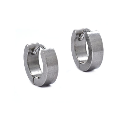 Stainless steel Plain Huggie