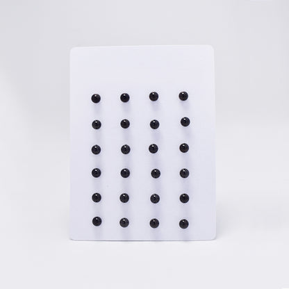 12 Pack Stainless steel 4mm ball stud earrings - SSYE4839