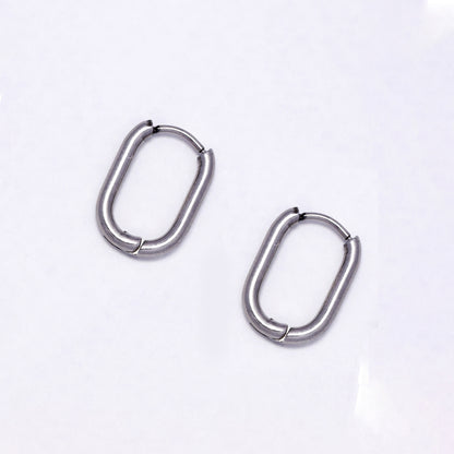 Stainless steel 10x15mm sqoval - SSYE5130