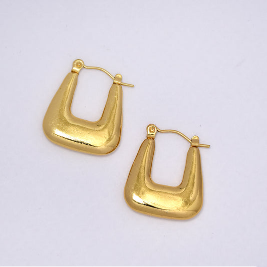 Stainless steel 22mm creole  hoops - SSYE5259