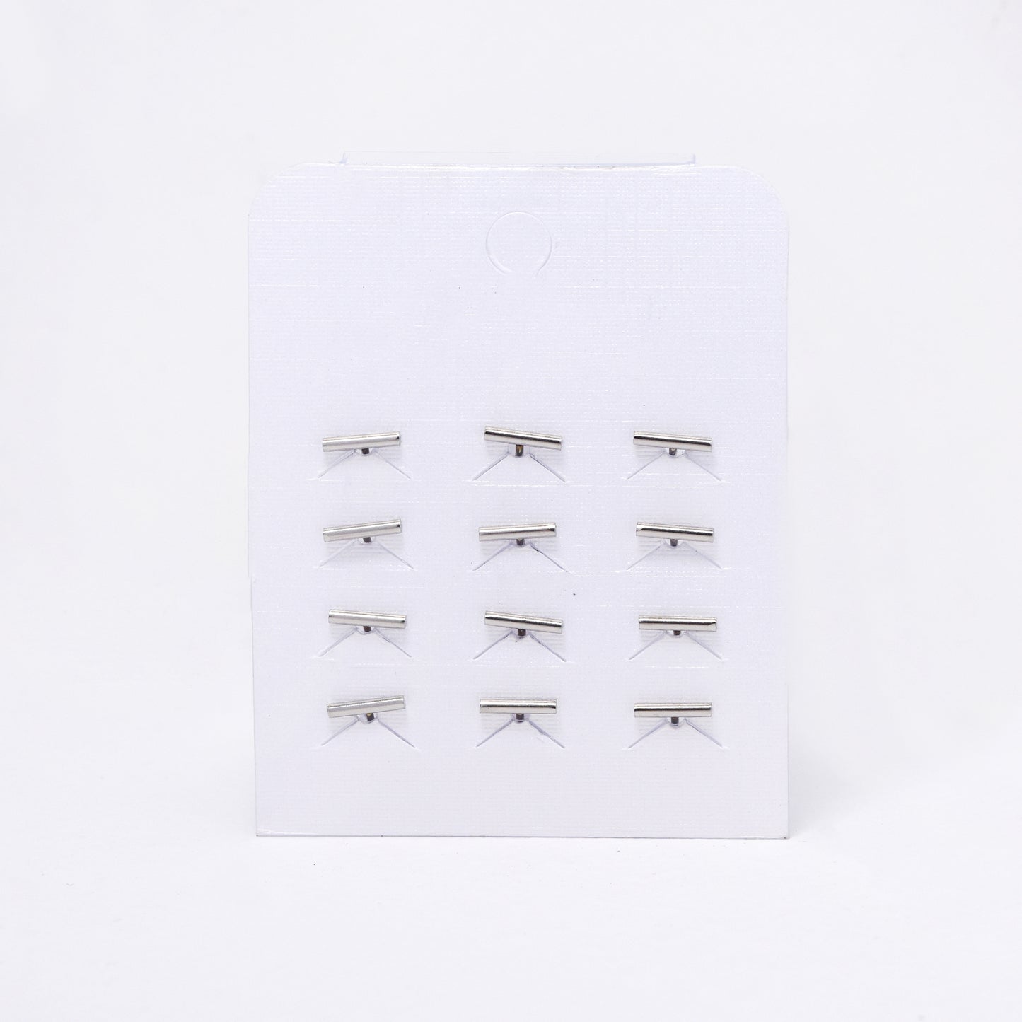 SSYE6140 - St Steel  6 pack 8mm x 1.5mm domed bar stud with ball closure