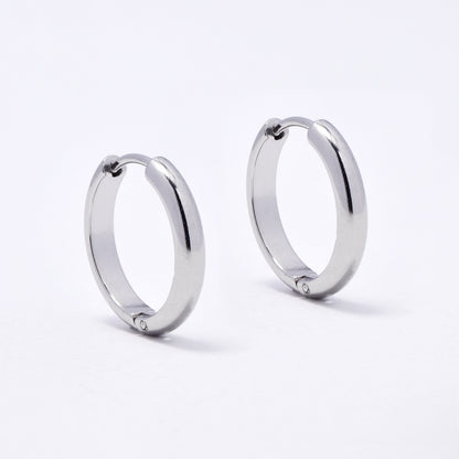SSYE6373 - St Steel 3mm x 17mm domed hoop