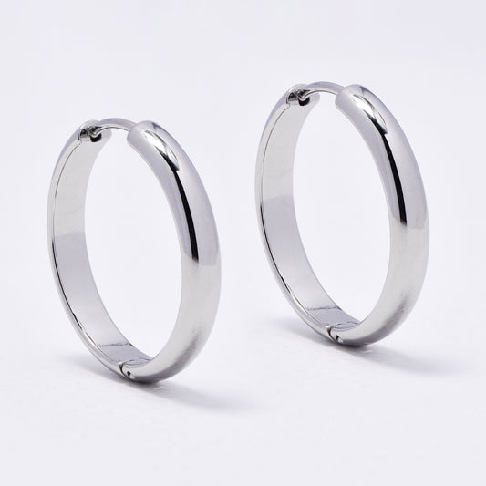 SSYE6376 - Steel 4mm x 24mm domed hoop