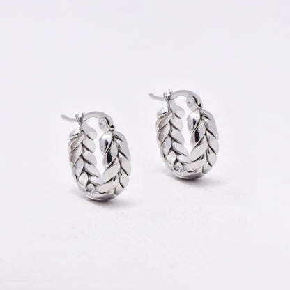 SSYE6525 - St Steel 12mm x 6mm wheat hoops