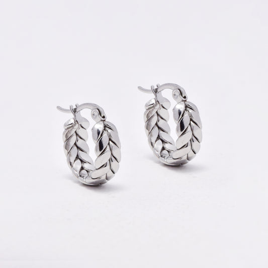 SSYE6525 - St Steel 12mm x 6mm wheat hoops
