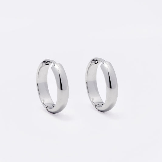 SSYE7797 - St Steel 4mm x 18mm domed hoop