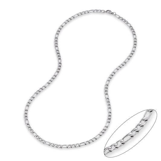 Stainless steel figaro 4.5mm x 55cm chain - SSYN2134