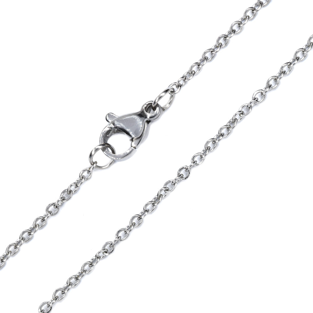 Stainless steel 2 pack anchor 1mm x 50cm chain - SSYN4558