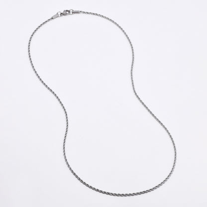 2 Pack Stainless steel rope 2mm x 55cm chain - SSYN4588