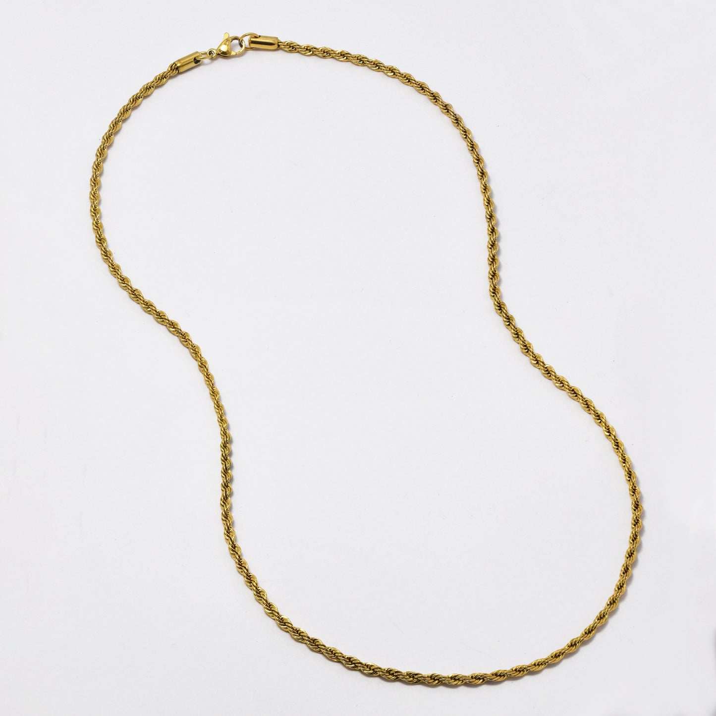 2 Pack Stainless steel rope 3mm x 55cm chain - SSYN4589