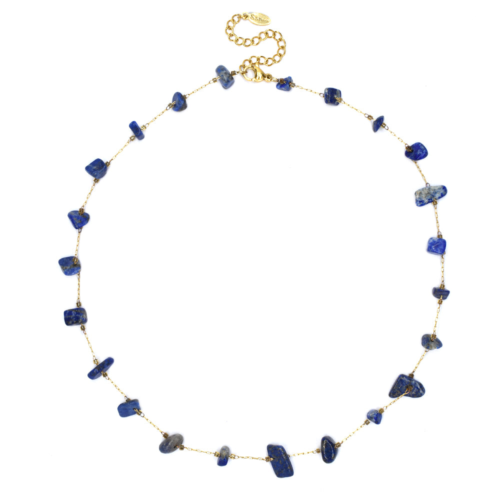 Stainless steel chip necklace - SSYN4644
