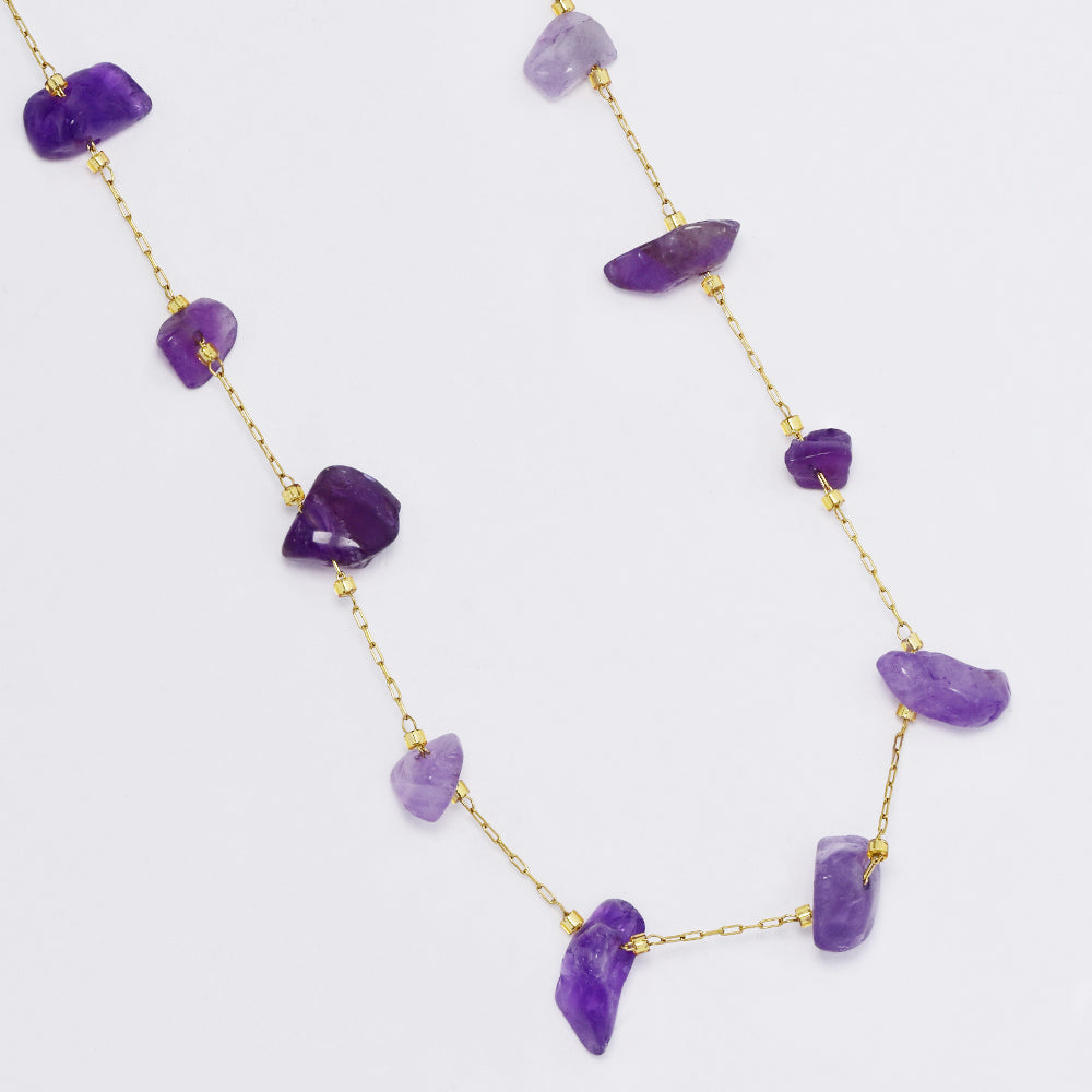 Stainless steel chip necklace - SSYN4644