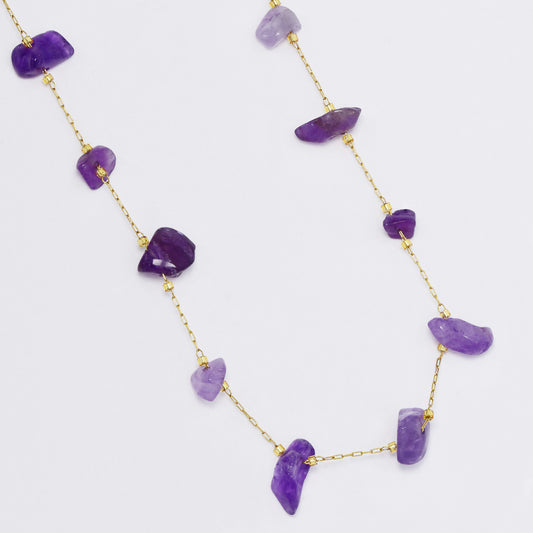 Stainless steel chip necklace - SSYN4644